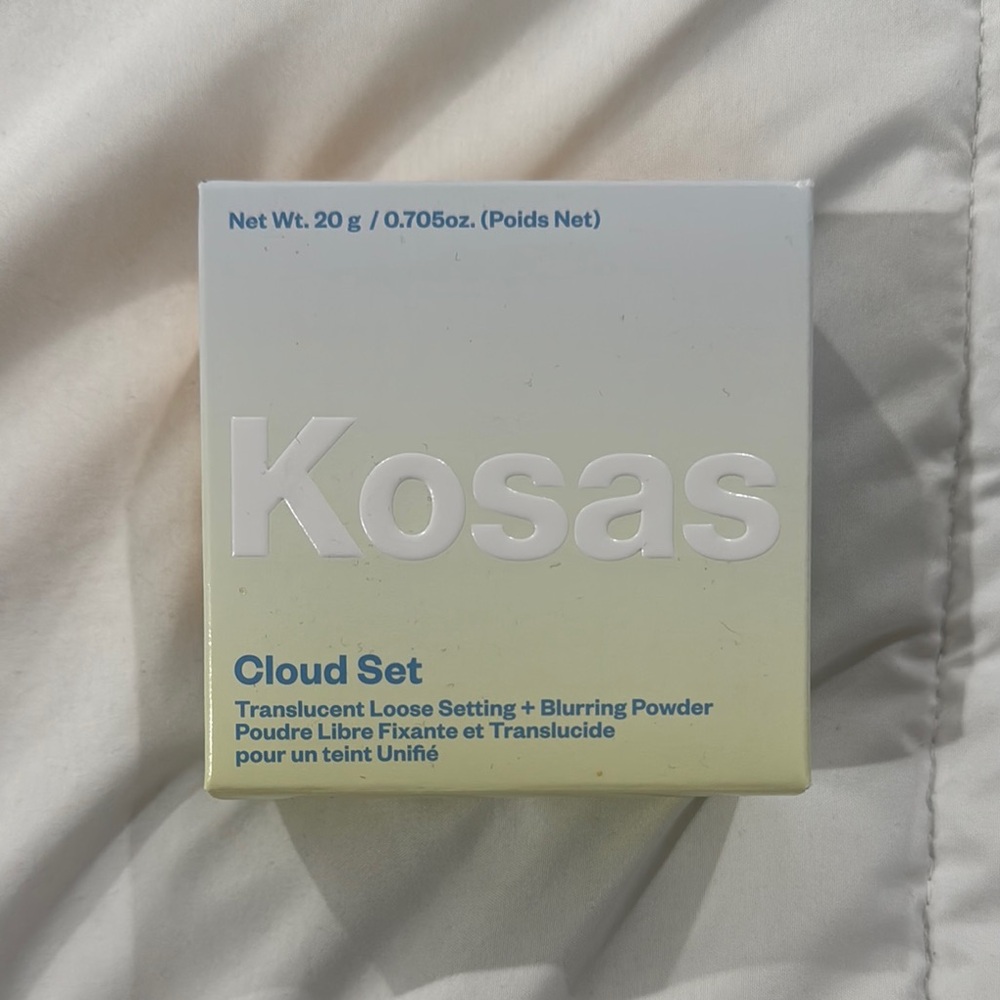 NEW Kosas Cloud Set Translucent Loose Setting + Blurring Powder